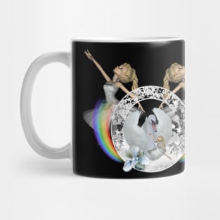 Dancing with a swan Mug